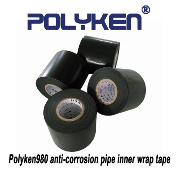 Polyken980-20 pe pipe anticorrosión interior cinta de envoltura